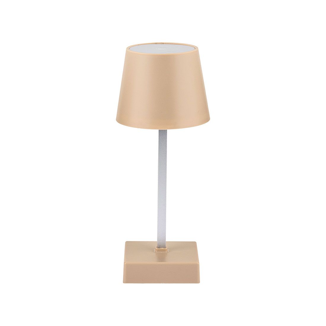 Lámpara led base cuadrada USB 26cm