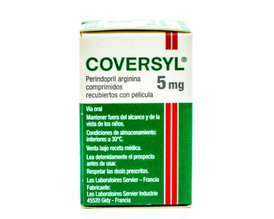 Coversyl 5 mg caja 30 comprimidos