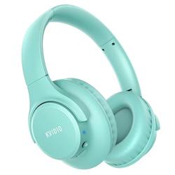 KVIDIO Bluetooth Headphones Wireless Over Ear Headsets 65H Play