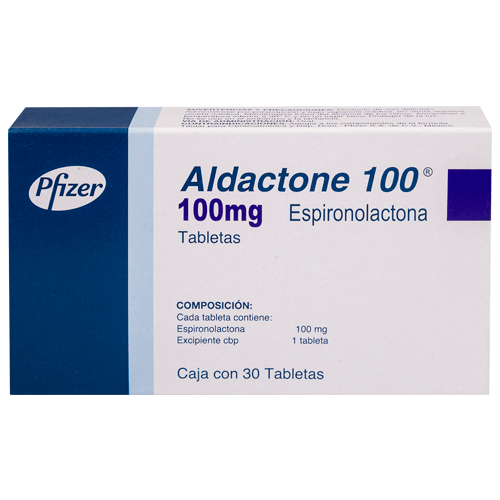 ALDACTONE-100 TABLETAS 100 MG