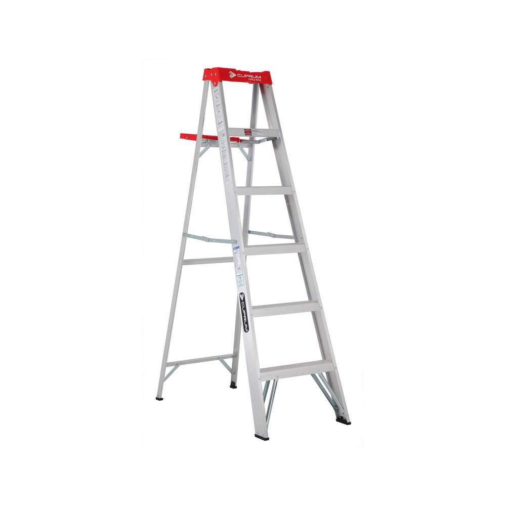 Escalera tijera aluminio 6 pies 150kg