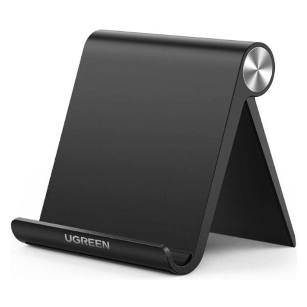 Soporte de Escritorio Ugreen LP106 para Telefono / Tablet Portátil Multiángulo Compatible 4 Pulg a 7.9 Pulg – Negro