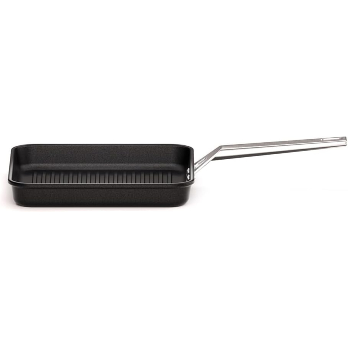 SARTEN GRILL P/INDUCCION CUADRADO 23X23CM VALIRA