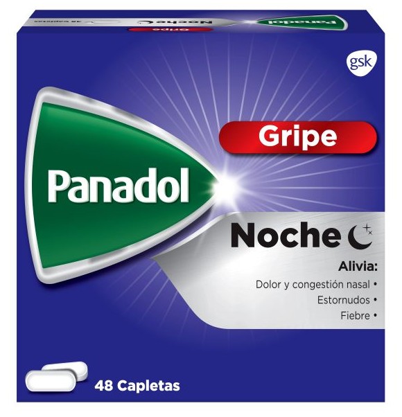 Panadol Noche x48 tabletas recubiertas