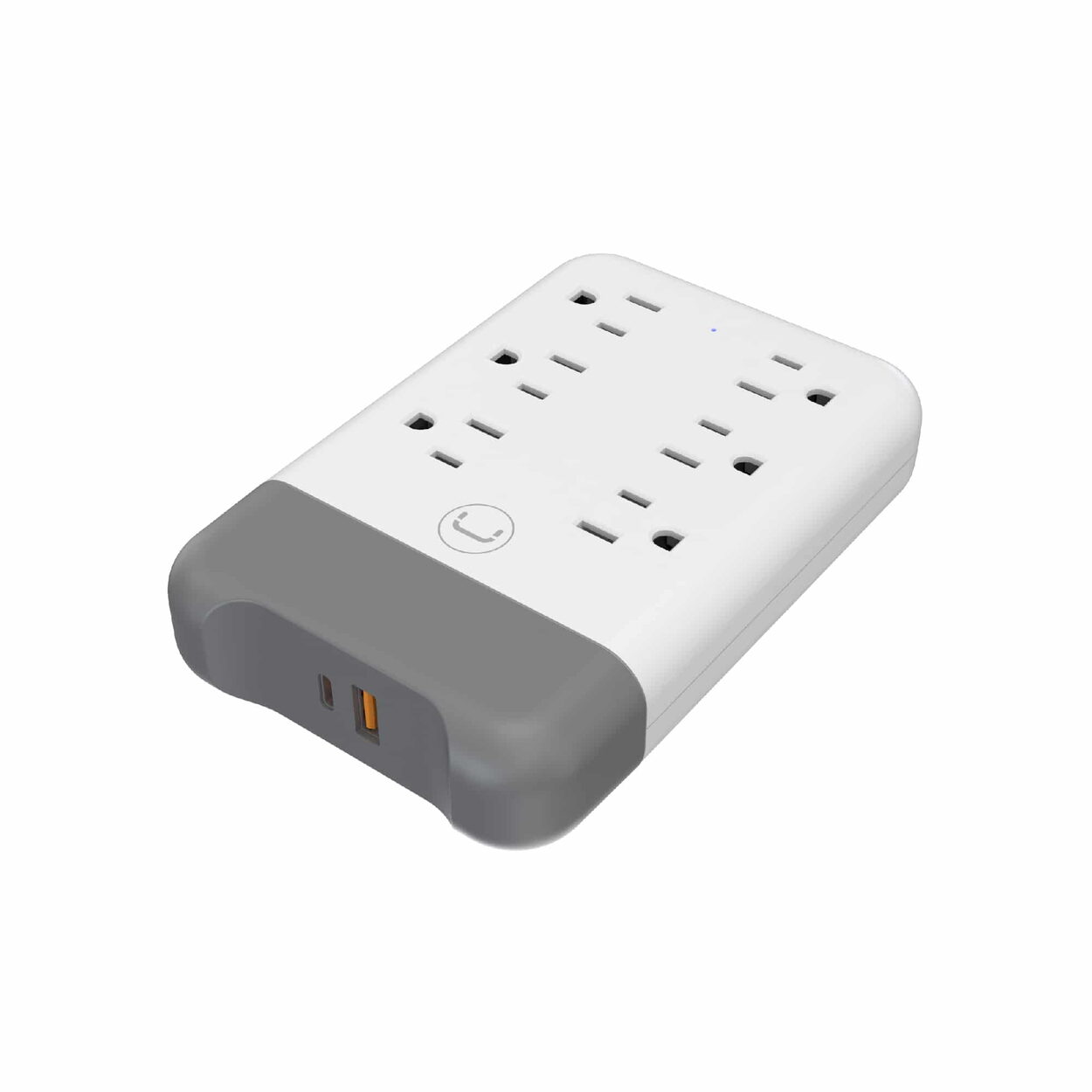 REGLETA DE PARED UNNO POWERPOD – 6 TOMAS – USB