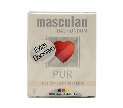 MASCULAN EXTRASENSITIVO PRESERVATIVOS X 3