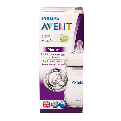 AVENT NATURAL BIBERON 260 ML