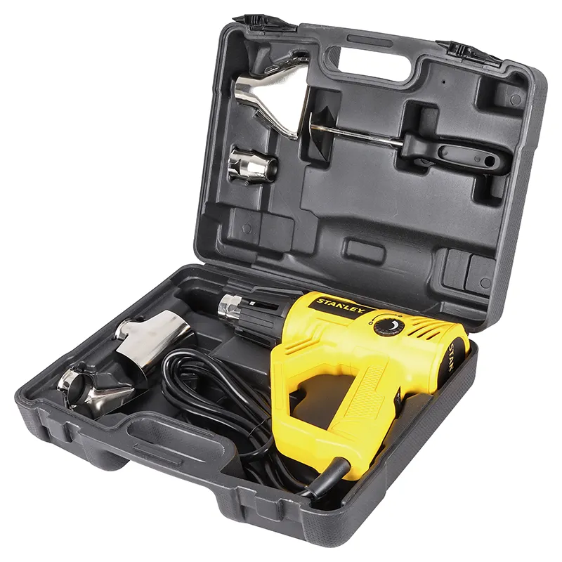 Pistola de calor 1.800 W velocidad variable 50-600 c con accesorios Stanley