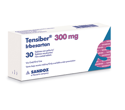 TENSIBER SANDOZ 300 MG TABLETAS VIA ORAL