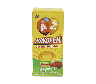 AZ MINOFEN JARABE PEDIÁTRICO 120MG/5ML X 120ML