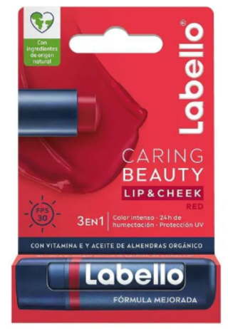 Labello stick labial Caring Beauty RED 4.8 g