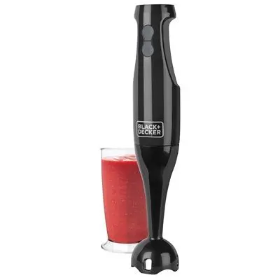 Batidora de Inmersión Black & Decker Negra HB2400B