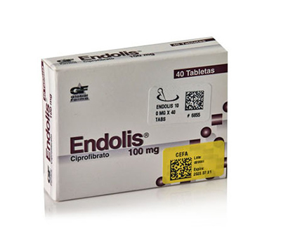 ENDOLIS 100 mg x 40 TABLETAS