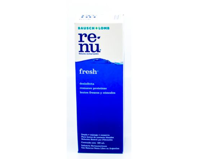 Renu limpiadora lentes contacto 120 ml