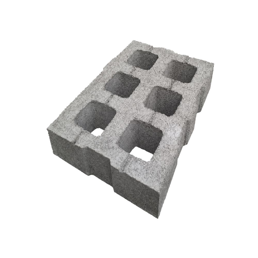 Block zacate rectangular gris copreco