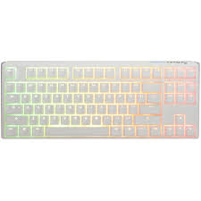 TECLADO GAMING RGB DUCKY ONE 3 TKL MECANICO USB-C ESPAÑOL SWITCH ROJO SILENCIOSO DKON2187ST-SESPDPWWWSC1 BLANCO