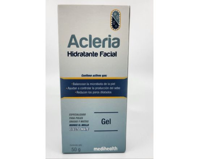Acleria, Gel Hidradante Facial, 50g