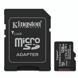 Memoria Micro Sd 128Gb Kingston Sdcs3/128Gb Clase 10 Uhs-I U3 1