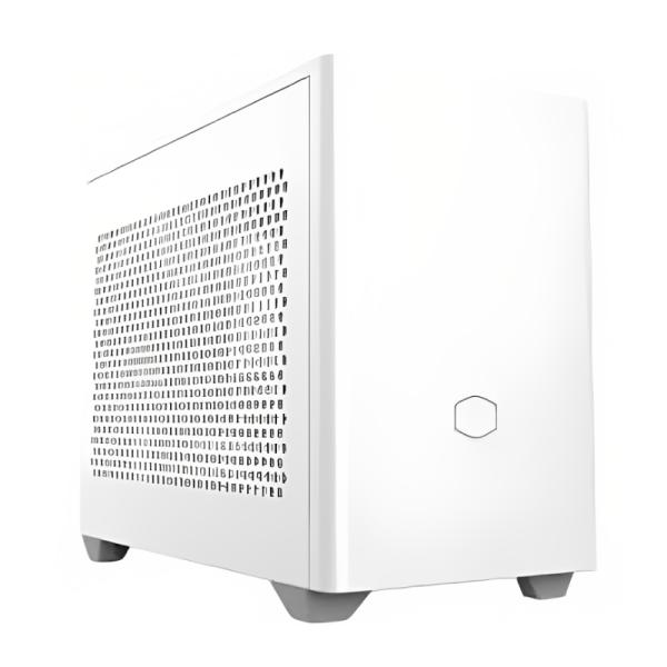 Case Cooler Master RGB Mini Tower Masterbox NR200 Ventiladores 1 de 120MM y 1 de 92MM con Malla Lateral – Blanco