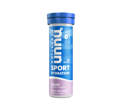 NUUN HYDRATION SPORT GRAPE TABLETA EFERVESCENTE 10 UNIDAD(ES)