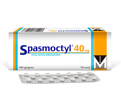 SPASMOCTYL 40 MG TABLETAS VIA ORAL