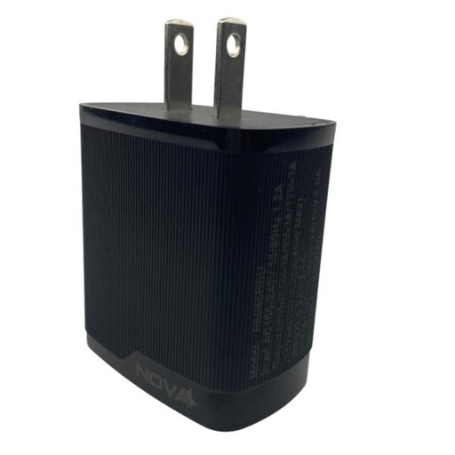 CARGADOR NOVA PA046RBU 45W 1 PUERTO USB-C Y 1 PUERTO USB-A