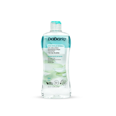 Babaria Agua micelar bifasica 400 ml