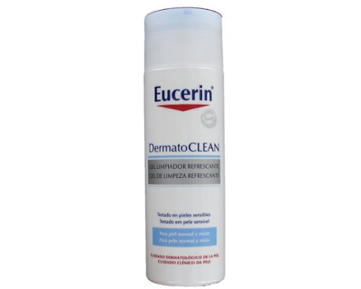 Eucerin DermatoCLEAN gel facial limpiador refrescante 200 ml