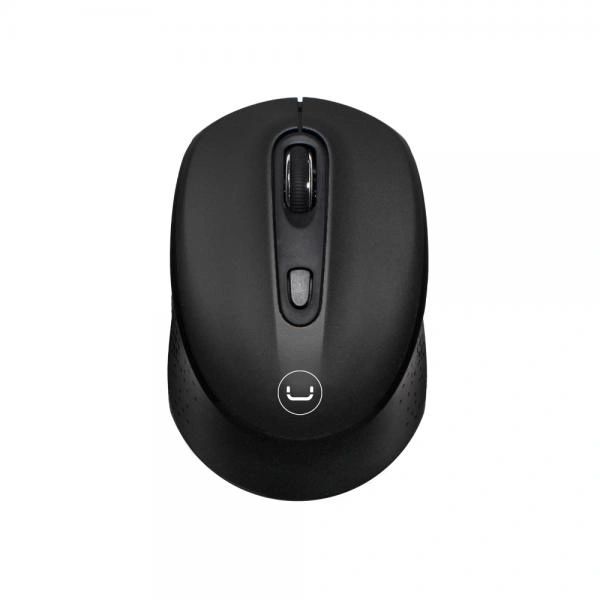MOUSE UNNO TEKNO TEKNO CONTOUR INALAMBRICO NEGRO