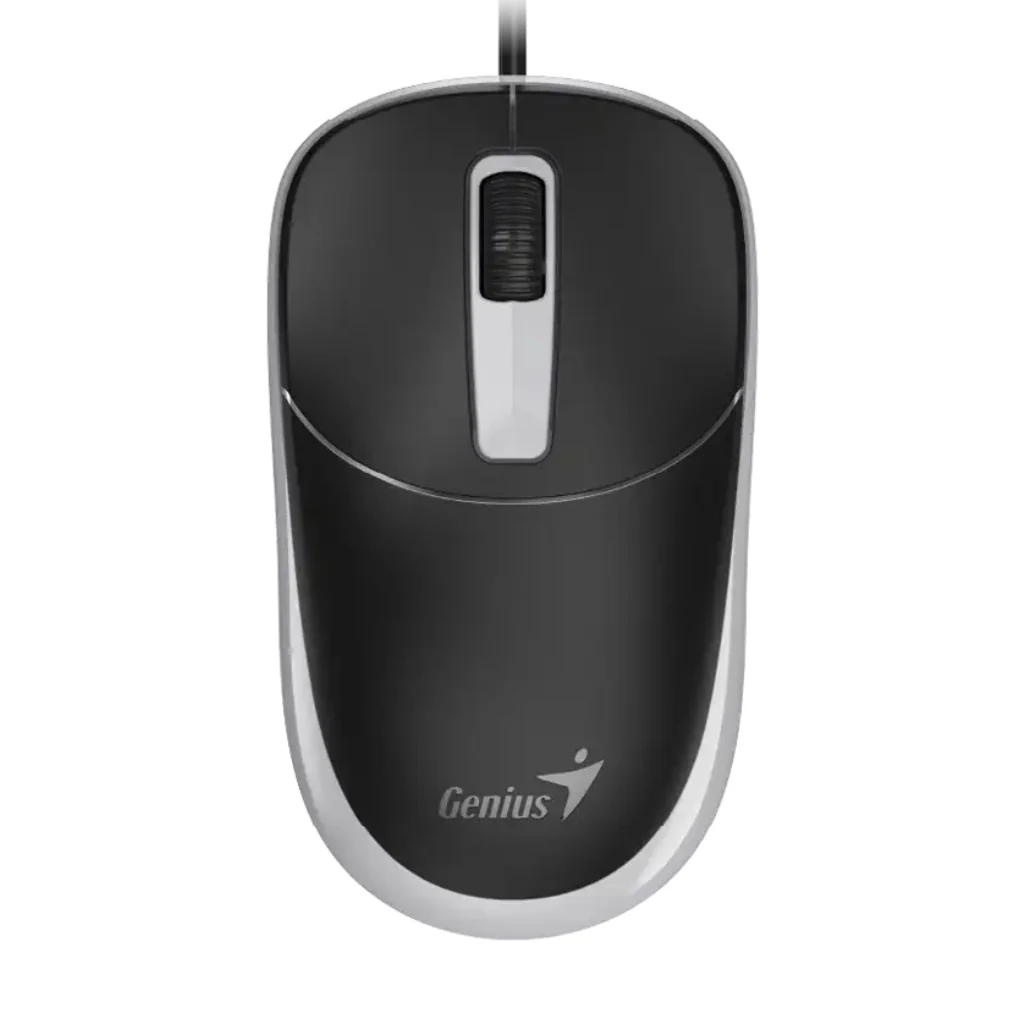 MOUSE GENIUS DX-123 ALAMBRICO USB-A 1200DPI 31010033402 NEGRO/ROJO