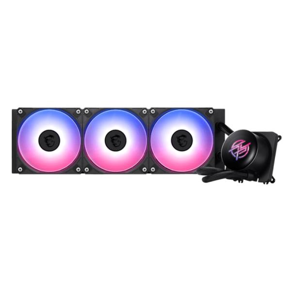Enfriamiento Liquido MSI RGB MPG Coreliquid P13 360 AIO 360MM LGA 1700 / 1851 / AM5 / AM4 – Negro