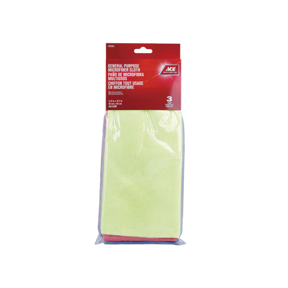 Toalla de microfibra de 30x40 centimetros 3 unidades