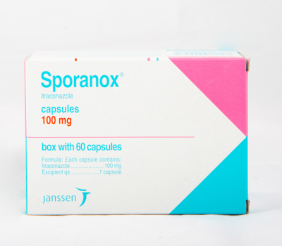 SPORANOX 100 MG TABLETAS VIA ORAL