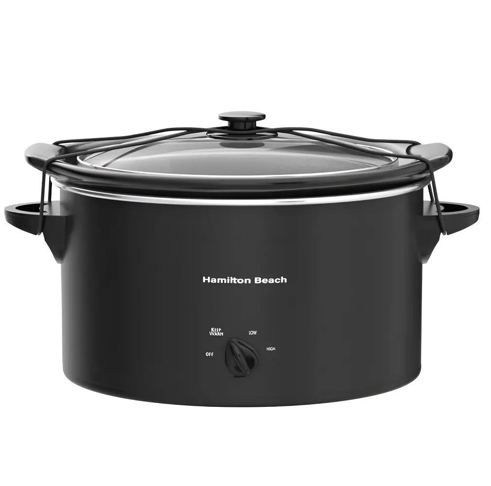 Olla de Cocimiento lento Hamilton 33256 5 Qts Negro