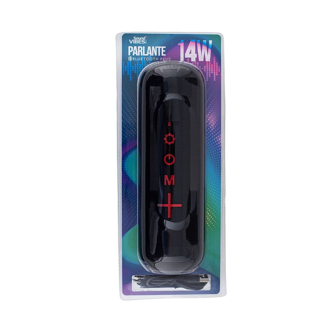 Parlante bluetooth negro 14w 3000mAh
