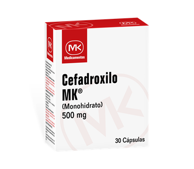 MCK CEFADROXILO 500M G CAJA CON 30 CÁPSULAS