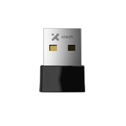 Adaptador Xtech Nano USB Inalámbrico AC de Doble Banda, XTC-600