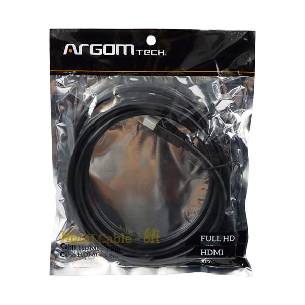 Argom Cable HDMI 1.8m negro