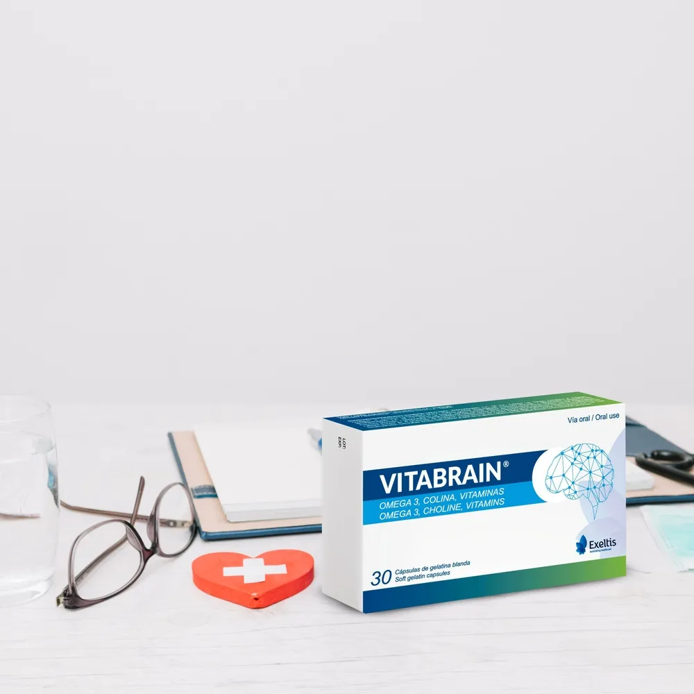 Multivitamínicos, Suplementos & Sistema Óseo Exeltis Vitabrain x 30 Cap
