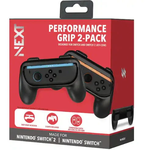 Next Performance Grip 2-Pack para control Nintendo Switch/Nintendo Switch 2