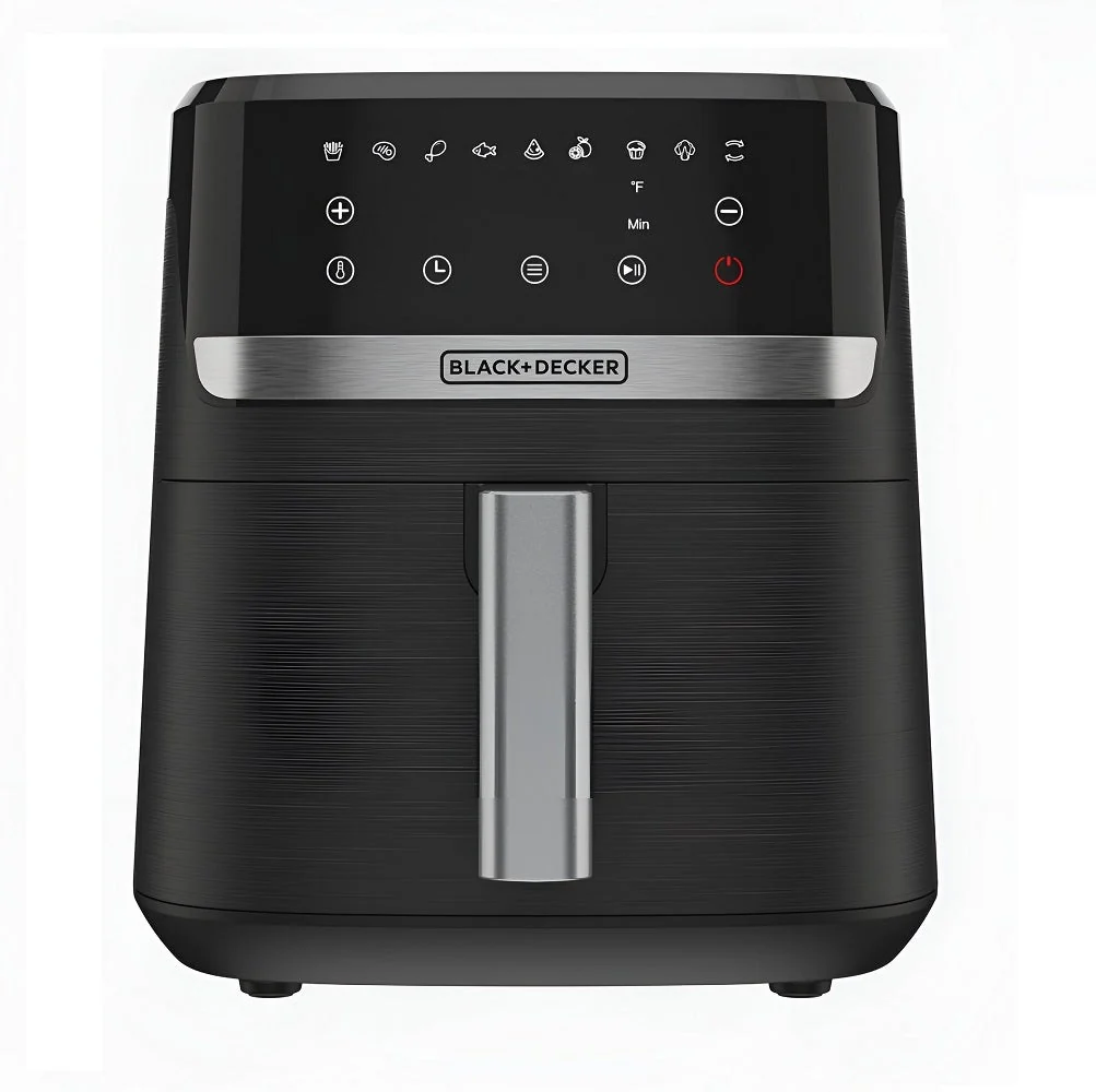 Freidora aire purifry Black + decker 5.5l negra AFBD62-1BDLA