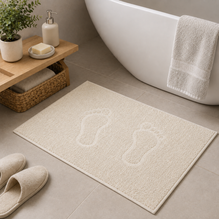 ALFOMBRA PIE 60X50 IVORY SAN PEDRO