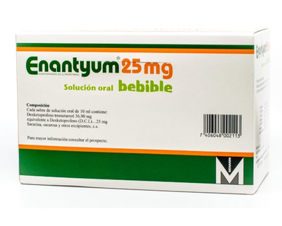 Enantyum Bebible 25 mg 1 sobre