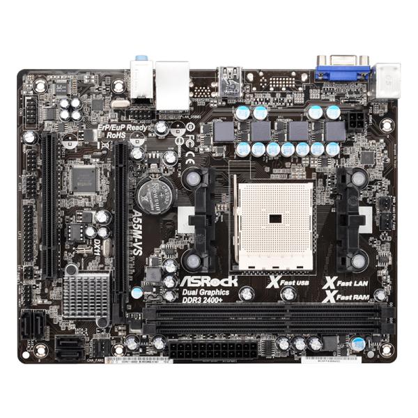 TARJETA MADRE ASROCK A55M-VS FM1