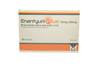 Enantyum Plus 75mg/25mg 1 sobre granulado