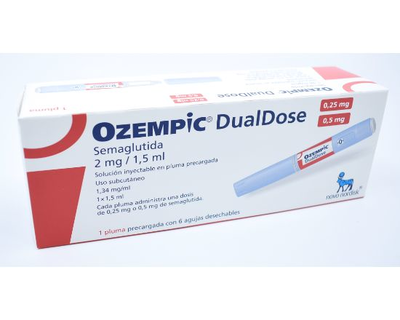 Ozempic Dual Dose 2 mg/1.5 ml 1 pluma precargada
