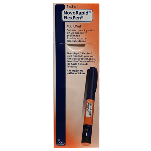 NOVORAPID FLEX-PEN 100 U / ML