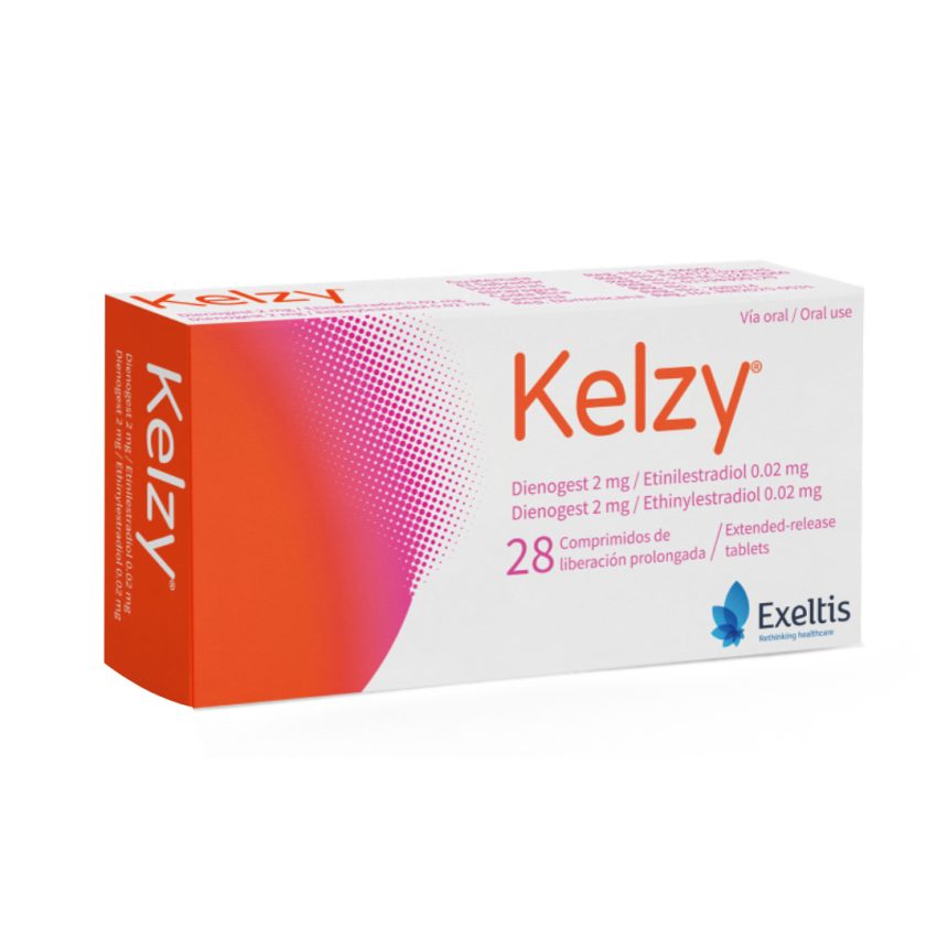 Kelzy 2mg/0.01mg x28 tabletas