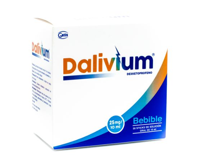 Dalivium Bebible 25 mg 1 sobre oral