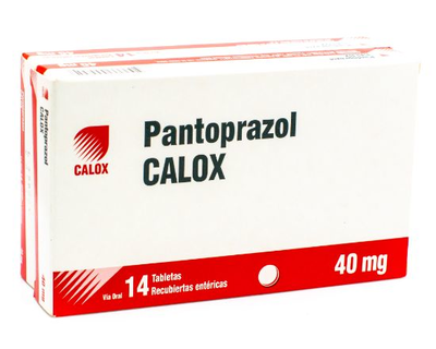 Pantoprazol Calox 40mg 14 tabletas (Oferta1+1)